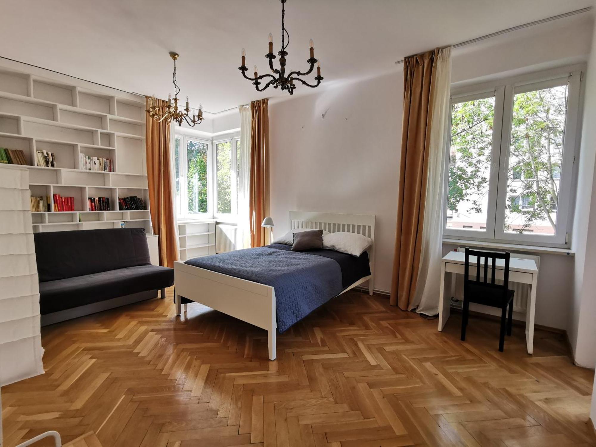 Cozy Spacious Apartment With Balcony Krasków Exterior foto